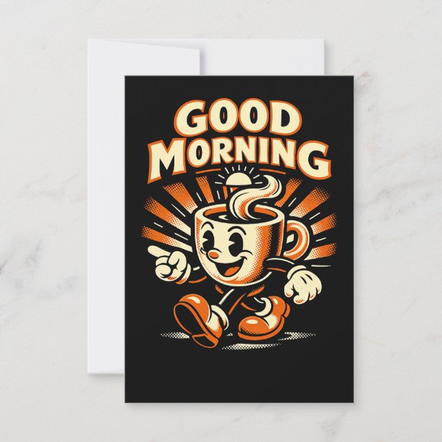 Carte De Remerciements La Brûlure du Matin (Devant)