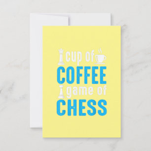 Carte De Remerciements La Coupe du Jeu du Club de Café