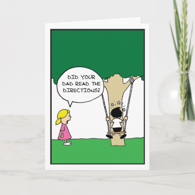 Carte De Remerciements La Swing - Les bandes dessinées à moitié cuites pa (Devant)