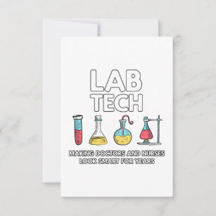 Carte De Remerciements Laboratoire des technologies de laboratoire