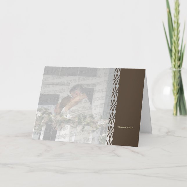 Carte De Remerciements Lace Thank You (Devant)