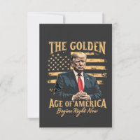 L'Âge d'Or de l'Amérique Commence Maintenant