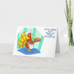 Carte De Remerciements Laisse Commencer La Farce !