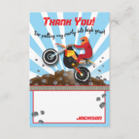 L'anniversaire de motocross de vélo de saleté vous