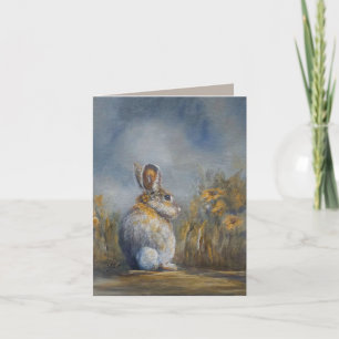 Carte De Remerciements Lapin