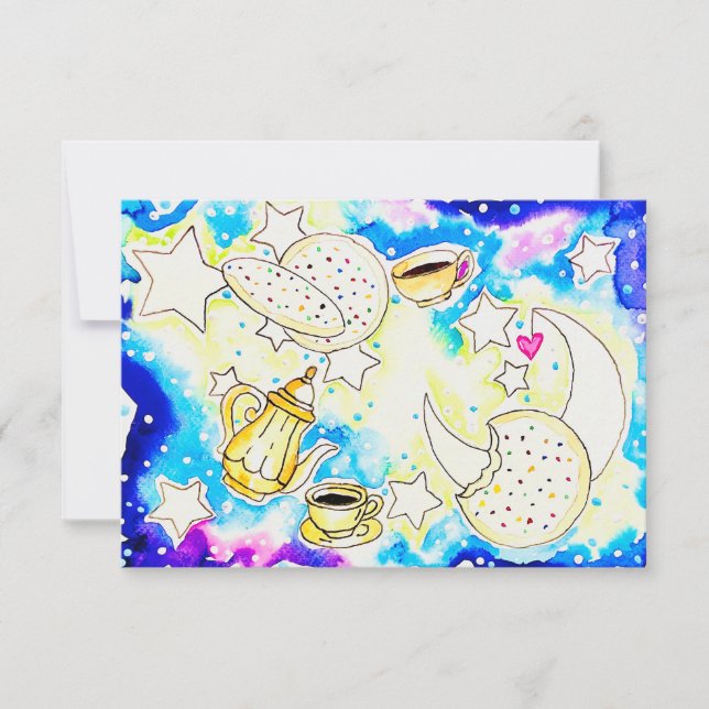 Carte De Remerciements L'art des biscuits glacés (Devant)