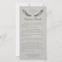 Lash Instructions de soins postérieurs Argent Part