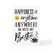 Le bonheur est n'importe quand, n'importe où je