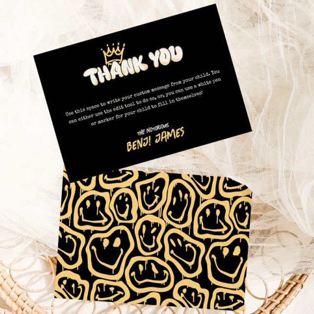 Carte De Remerciements Le grand | Les notoires années 90 1er anniversaire (Créateur téléchargé)