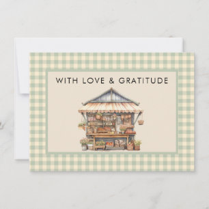 Carte De Remerciements Le marché local des producteurs de bébés