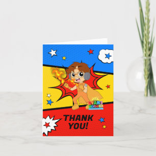 Carte De Remerciements Le Monde de Ryan