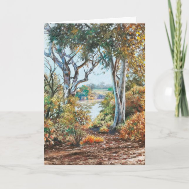 Carte De Remerciements 'Le paradis et la nature chante' - (Devant)