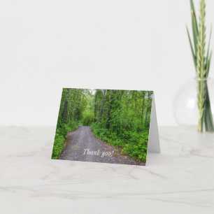Carte De Remerciements Le paradis vert