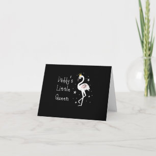 Carte De Remerciements Le Petit Queen Cute Flamingo