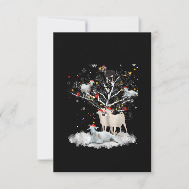 Carte De Remerciements Le poison de Noël (Devant)