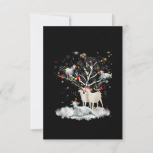 Carte De Remerciements Le poison de Noël