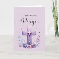 Lefyou Up in Prayer Card