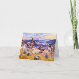 Carte De Remerciements Les boucles et les Chevaux rapides sont plus résis