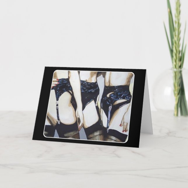 Carte De Remerciements 'Les choses arrivent quand le Parti se met à tombe (Devant)