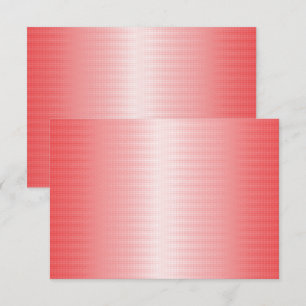 Carte De Remerciements Les coups de pinceau rouges, orange et roses se mé