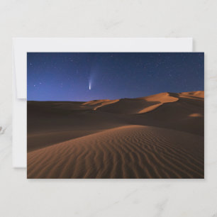 Carte De Remerciements Les déserts Galaxie de dune de sable