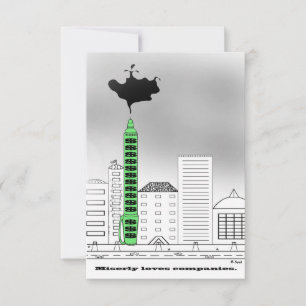 Carte De Remerciements Les entreprises mal aimées