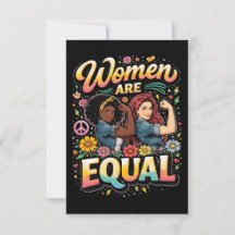 Les femmes sont égales