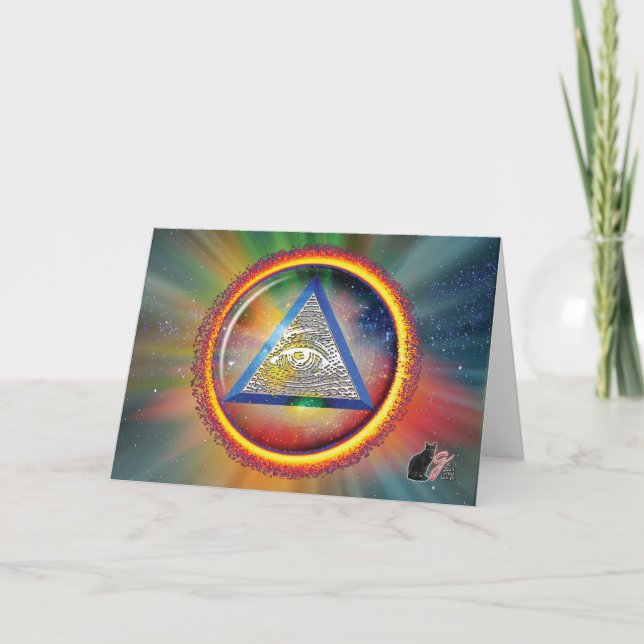 Carte De Remerciements Les lentilles de la Providence (Devant)