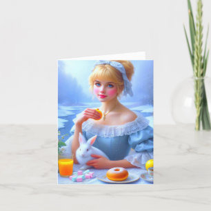 Carte De Remerciements Les merveilles d'Alice au pays imaginaire - 