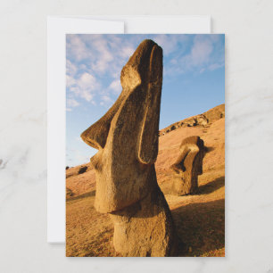 Carte De Remerciements Les monuments   Île de Pâques