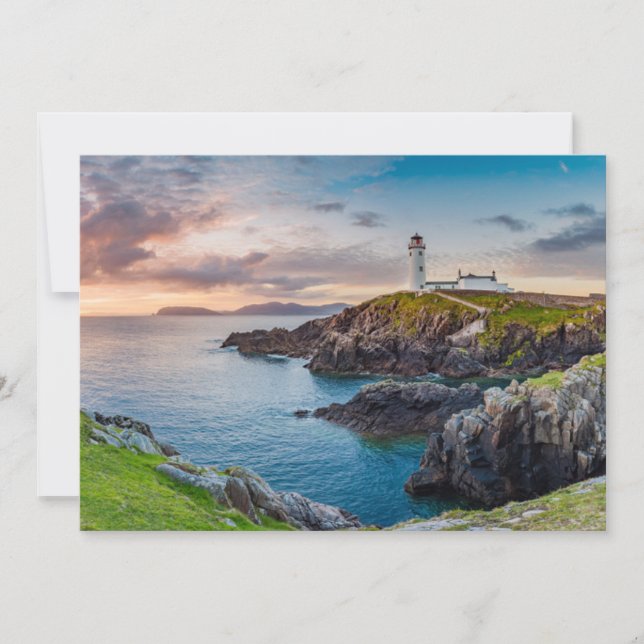 Carte De Remerciements Les phares | Fanad Head Lighthouse Irlande (Devant)