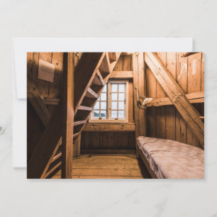 Carte De Remerciements Les phares Lac Vanern Intérieur Suède