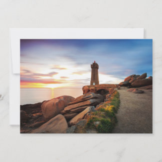Carte De Remerciements Les phares | Phare de Mean Ruz