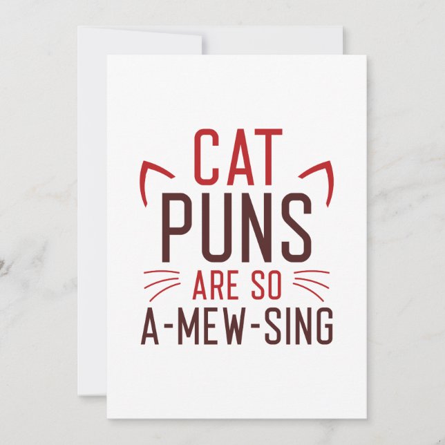 Carte De Remerciements Les Puns De Chat Sont Si Étonnants (Devant)