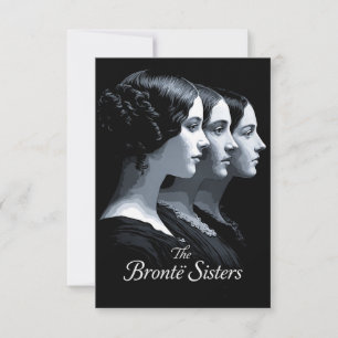 Carte De Remerciements Les Sœurs Brontë