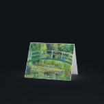 Carte De Remerciements L'étang Water-Lily de Claude Monet<br><div class="desc">Claude Monet - The Water-Lily Pond,  1899. Oscar-Claude Monet était un peintre français et fondateur de la peinture impressionniste,  considéré comme un précurseur essentiel du modernisme,  notamment dans ses tentatives de peindre la nature telle qu'il la perçoit.</div>