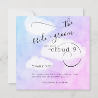 Lettre de Cloud 9 Wedding shower Décontracté humor