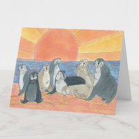 Lions de la mer Tirage blanc