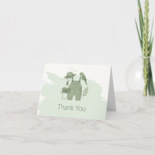 Carte De Remerciements Little Explorer Adventure Baby shower