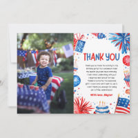 Little Firecracker 4 juillet 1er anniversaire