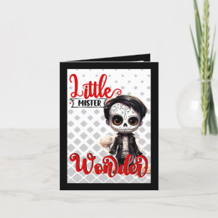 Carte De Remerciements Little Mister _ Crâne à sucre