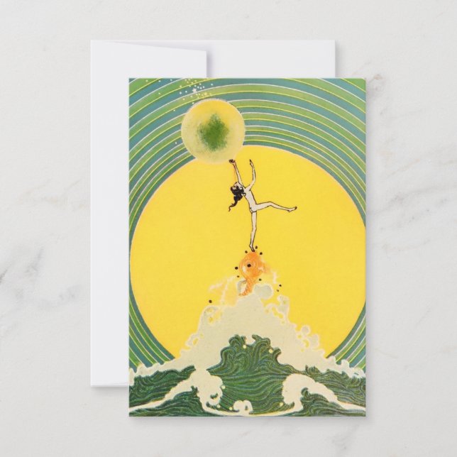 Carte De Remerciements « Little Songs When Bubbles Burst » par D S Walker (Devant)