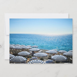 Carte De Remerciements Littoral   Côte d'Azur, Nice France