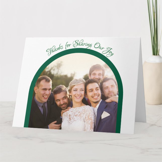 Carte De Remerciements Lotus Fleur Mariage Thème de mariage (Devant)