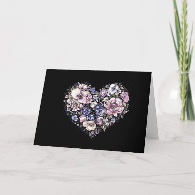 Carte De Remerciements Love for any reason (Devant)