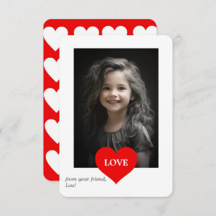 Carte De Remerciements Love Heart Classroom Photo Valentines Day