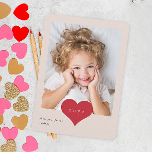 Carte De Remerciements Love Heart Classroom Photo Valentines Day