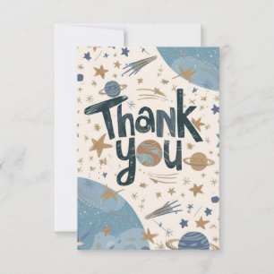 Carte De Remerciements Lovely Cheerful Heaven Celestin