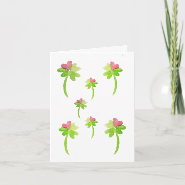 Carte De Remerciements Lucky Valentine's Day Card (Devant)