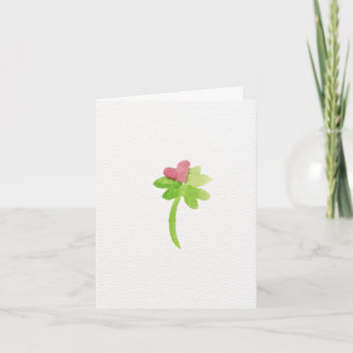 Carte De Remerciements Lucky You're Mine Valentine's Day Card